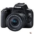 Canon EOS 250D черный {24.1Mpix EF-S 18-55mm f/1:4-5.6 IS STM 3" 4K Full HD SDXC Li-ion}