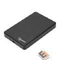 Gembird EE2-U2S-40P Внешний корпус 2.5" Gembird EE2-U2S-40P, черный, USB 2.0, SATA, пластик
