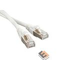 Hyperline PC-LPM-STP-RJ45-RJ45-C5e-0.5M-LSZH-GY Патч-корд STP, Cat.5е, 0.5 м, серый, экранированный