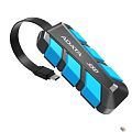 Твердотельный накопитель/ ADATA External SSD SC740, 1000GB, Type-C, USB 3.2 Gen2, R/W 1050/1000 MB/s, 121.8x40.5x22.3mm, Blue (5 лет)
