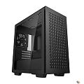 Корпус MiniTower DeepCool CH370 черный без БП mATX TG window 1x120mm fan (R-CH370-BKNAM1-G-1)