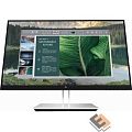 LCD HP 23.8" E24u G4 черный {IPS 1920x1080 60hz 5ms 250cd 178/178 1000:1 8bit(6bit+FRC) HDMI1.4 DisplayPort1.2 4xUSB3.2 USB-C3.2 VESA} [189T0AA]