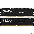 Kingston DDR5 DIMM 16GB 5200MT/s CL40 (Kit of 2) FURY Beast Black [KF552C40BBK2-16]
