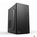 CBR Корпус mATX Minitower MX08, без БП, 2*USB 2.0, HD Audio+Mic, Black [PCC-MATX-MX08-WPSU]