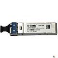 D-Link 330R/10KM/A1A WDM SFP-трансивер с 1 портом 1000Base-BX-U (Tx:1310 нм, Rx:1550 нм) для одномодового оптического кабеля (до 10 км, разъе