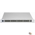 UBIQUITI USW-Pro-48 Коммутатор в стойку, 48х 1G RJ45, 4х 10G SFP+