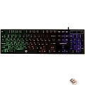Клавиатура KG-23U BLACK Nakatomi Gaming - игровая с RGB-подсветкой, USB, черная
