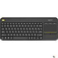 920-007173 Logitech Клавиатура K400 Wireless Touch Plus Keyboard RU/LAT