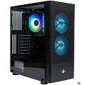 Eurocase 00-00883378 Корпус Midtower ATX B02RGB черный, без БП, RGB, закаленное стекло, USB3.0