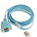 CAB-CONSOLE-RJ45= Console Cable 6ft with RJ45 and DB9F