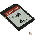 SecureDigital 4Gb Transcend TS4GSDC300S {SDHC Class 10}