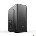 CBR Корпус mATX Minitower MX10, c БП PSU-ATX400-12EC (400W/120mm), 2*USB 2.0, HD Audio+Mic, Black [PCC-MATX-MX10-400W]