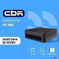CBR MiniPC-DT008 (Intel i3-1215U /8Gb  DDR4/512Gb SSD PCIe / W11Pro / 2 х USB 2.0, 2 х HDMI, 2 х USB 3.2, USB-C 3.0, USB-C 2.0, 3.5mm Combo Jack, RJ-