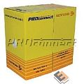 Proconnect (01-0154) Кабель витая пара F/UTP, CAT 5e, PE, 4PR, 24AWG, OUTDOOR, SOLID, черный, 305м