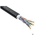 Кабель NEOMAX [NM21031] F/UTP cat.5e 4 пары (305 м) 0.48 мм (24 AWG) Медь, внешний, PE, черный;  Fluke Tested