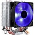 Cooler Aerocool Verkho 4 Lite 125W/ Intel 115*/AMD/ PWM / Blue LED/ Clip