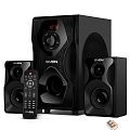 SVEN AC MS-2055, черный (55Вт, FM-тюнер, USB/SD, дисплей, ПДУ, Bluetooth)