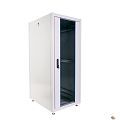 ЦМО Шкаф телекоммуникационный напольный ЭКОНОМ 30U (600 х 1000) дверь стекло, дверь металл ШТК-Э-30.6.10-13АА