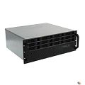 Procase ES412XS-SATA3-B-0 Корпус 4U Rack server case (12 SATA3/SAS 12Gb hotswap HDD), черный, без блока питания, глубина 400мм, MB 12"x13"