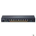 Коммутатор/ Multigigabit Smart L3 Lite switch Zyxel NebulaFlex XMG1915-10EP, 8xRJ-45: 1/2.5G PoE++, 2xSFP+, silent (no fan), PoE budget 130 W