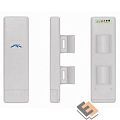 UBIQUITI NSM2 NanoStation M2 Точка доступа Wi-Fi, Рабочая частота 2412-2462 МГц, 10км, Усиление 10,4 - 11,2 dBi (NSM2(
