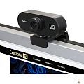 ExeGate Stream C940 2K (5Мп, 2560x1440, 30fps, H.264, ручной фокус, 4-линзовый объектив (стекло), микрофон с шумоподавлением, универсальное крепление,