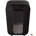 Fellowes Шредер PowerShred LX70 FS-44075(01), черный {DIN P-4, 4х37мм, 11 лст., 18 лтр., уничт.: скрепки,скобы,карты}