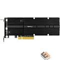 Synology M2D20 Сетевое хранилище M.2 SSD-NVME adapter,PCIe 3.0x8, M.2 22110/2080