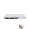 MikroTik CRS326-4C+20G+2Q+RM Коммутатор, 4Combo 10G/2.5G, 20*2.5Gbit RJ45, 2QSFP+*40Gbit