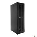 ЦМО Шкаф телекоммуникационный напольный ЭКОНОМ 42U (600 x 800) дверь перфорированная 2 шт., цвет черный [ШТК-Э-42.6.