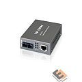 TP-Link MC100CM Многомодовый медиаконвертер Fast Ethernet 100Base-TX / 100Base-FX (Duplex SC), 1310нм, многомод (до 2 к