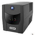 ИБП CBR [QTM-1500T-4F-LCUC] Line Interactive  1500VA/900W 9Ah12V 4 x Shuko, HID-USB, RJ45/11