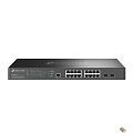 TP-Link SG3218XP-M2 Управляемый коммутатор Omada уровня 2+ с 16 портами 2,5 Гбит/с (8 портов PoE+) и 2 портами SFP+