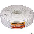 PROconnect (01-2206) Кабель коаксиальный RG-6U, 75Ом, Cu/Al/Cu, 48%, 100м, INDOOR, белый