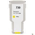 Струйный картридж NV Print 730 (NV-P2V70A) Yellow для HP DesignJet T1700, T1600, T2600 (300 мл)