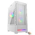 Cougar Airface RGB White, 2х140мм + 1x120mm ARGB Fan, ARGB Fan Hub, без БП, белый, ATX