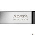 A-DATA Flash Drive 64GB USB3.2  BLACK UR350-64G-RSR/BK
