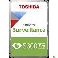 10TB Toshiba Surveillance S300 Pro (MD10ADA10TV) {SATA 6.0Gb/s, 7200 rpm, 512Mb buffer, 3.5" для видеонаблюдения}