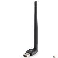 Gembird Сетевой адаптер WiFi 150 Мбит, с антенной, USB, 802.11b/g/n, RTL8188 (WNP-UA-010)