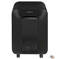 Fellowes Шредер PowerShred LX201 FS-5050001, черный {P-5, 2х12мм, 12лст., 22лтр. Уничтожает: скрепки, скобы, пластиковые карты}