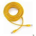 Патч-корд UTP Cablexpert PP12-10M/Y кат.5e, 10м, литой, многожильный (жёлтый)