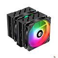 Cooler ID-Cooling SE-207-XT ARGB LGA20XX/1700/1200/115X/AM4 TDP 280W, PWM, черный, 7 тепл.трубок + медная база, 2 x