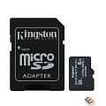 Micro SecureDigital 8Gb Kingston Class10  [SDCIT2/8GB] Industrial Temperature Class UHS-I с адаптером