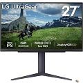 LCD LG 27" 27GS85Q-B UltraGear черный {IPS 2560x1440 200Hz 1ms 400cd 1000:1 178/178 10bit(8bit+FRC) 2xHDMI DisplayPort USB HAS pivot}[27gs85q-b.aruz]