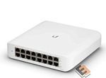 UBIQUITI USW-LITE-16-POE PoE-коммутатор, 16х 1G RJ45, раздача 45 Вт