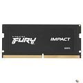 Память оперативная/ Kingston 16GB 4800MT/s DDR5 CL38 SODIMM FURY Impact PnP KF548S38IB-16