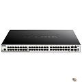 D-Link DGS-1510-52XMP/A1A PROJ Управляемый L2+ стекируемый коммутатор с 48 портами 10/100/1000Base-T и 4 портами 10GBase-X SFP+ (48 портов PoE 802