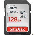 SecureDigital 128GB SanDisk SDXC Class 10 UHS-I U1 Ultra R 140MB/s