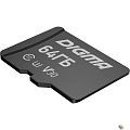 Micro SecureDigital 64GB Digma CARD30 V30 + adapter DGFCA064A03