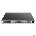 D-Link DGS-1210-52MP/F4A PROJ Настраиваемый L2 коммутатор с 48 портами 10/100/1000Base-T и 4 комбо-портами 100/1000Base-T/SFP (48 портов PoE 802.3af/a